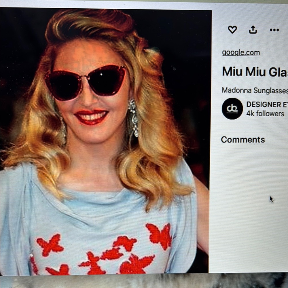 Miu Miu sunglasses